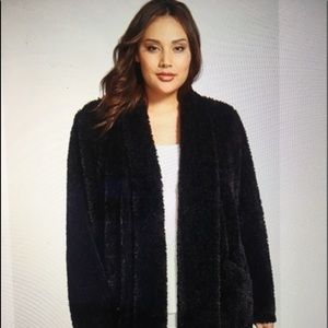 Kenneth Cole Faux Fur Coat
